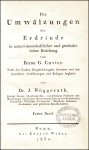 Cuvier, Georges: Die Umwälzungen der Erdrinde in...