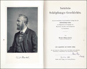 Haeckel, Ernst: Natürliche Schöpfungsgeschichte