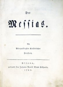 Klopstock, Friedrich Gottlieb: Der Messias