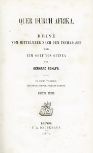 Rohlfs, Gerhard: Quer durch Afrika