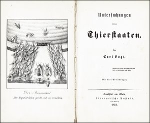 Vogt, Carl: Untersuchungen über Thierstaaten