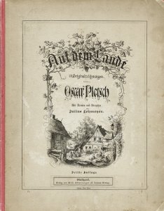 Pletsch, Oscar, Auf dem Lande.