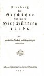 Bonorand, Domenic - Winning, Wilhelm Heinrich: Grundriss...