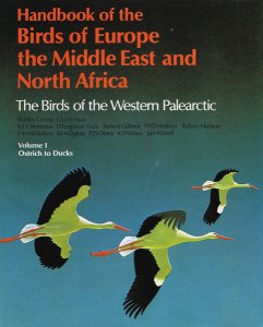 Handbook of the birds of Europe, the Middle East and North Africa. The birds of the Western Paleartic.