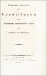 Humboldt, Alexander v.: Pittoreske Ansichten der...