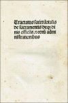 Nicolaus, de Plove (Blony): Tractatus sacerdotalis de...