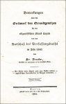 Troxler, Ignaz Paul Vital: Bemerkungen über den...